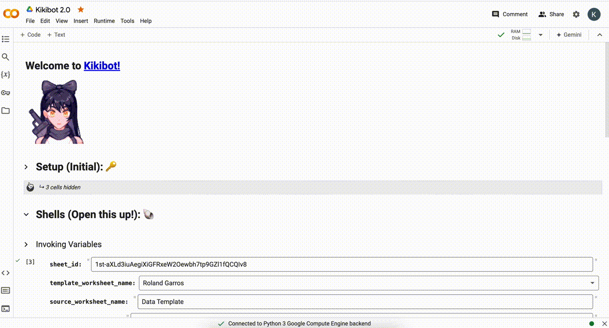 video of shell automation