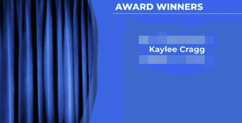 winning internal company award